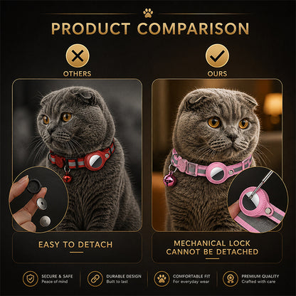 AirTag Cat Collar for Safe Tracking