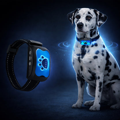 Dog anti bark collar with smart detection