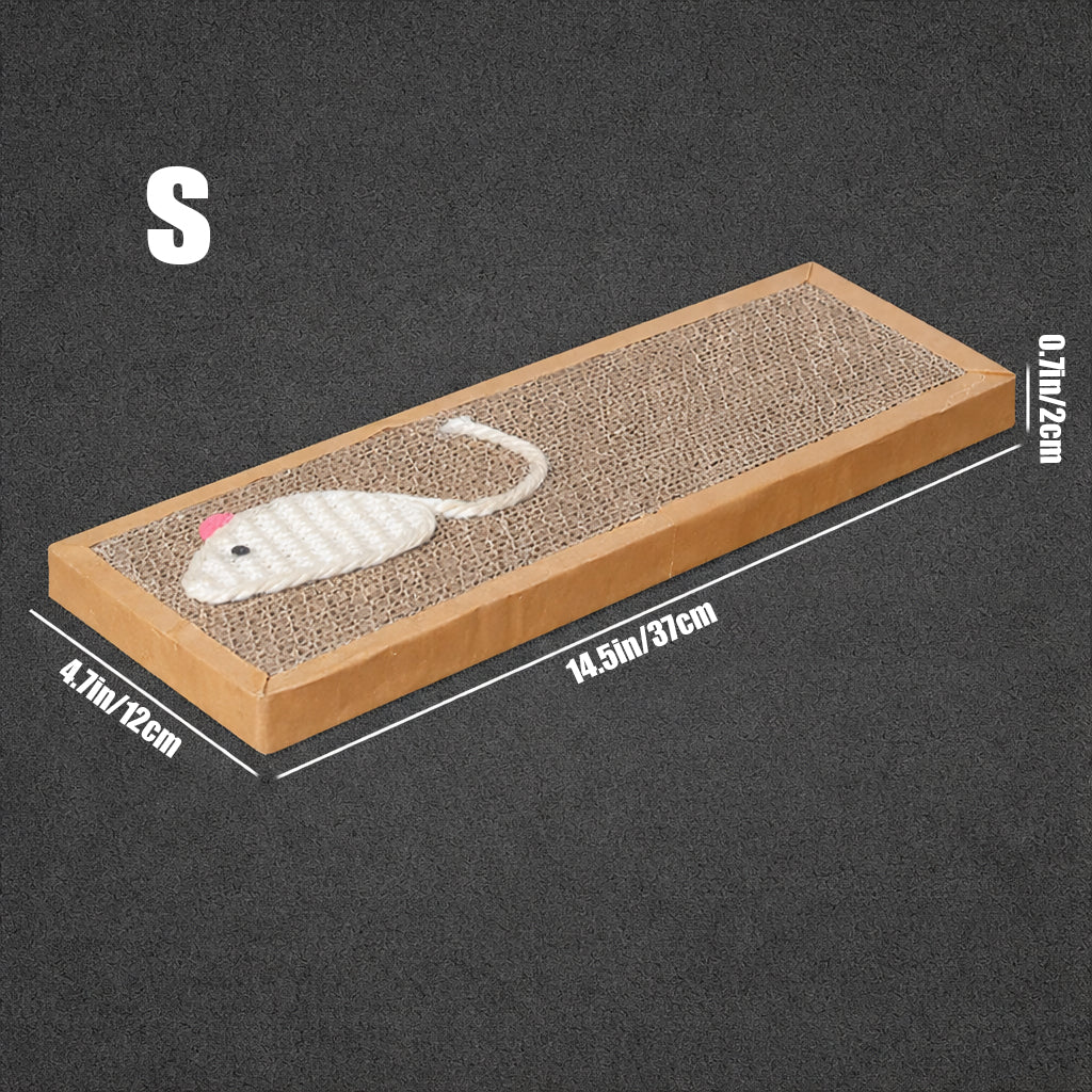 Cat scratch board for kittens and adult cats